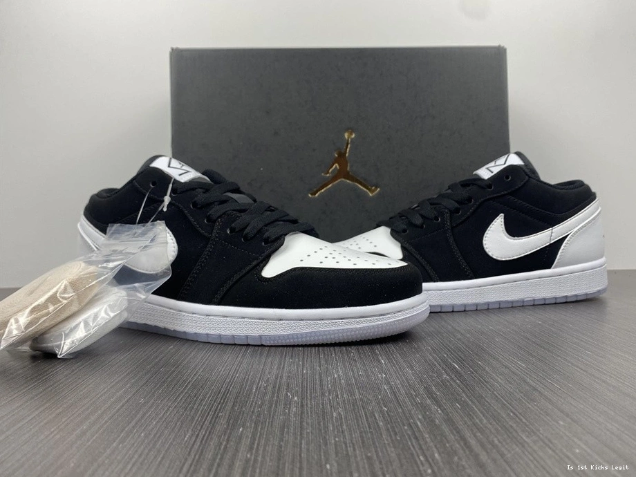 Black 1 White Low Air DH6931-001 Jordan 0907